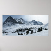 Berner Oberland im Winter Poster (Vorne)