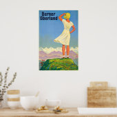 Berner Oberland Schweizer Alpen Schweiz Welt Poster (Küche)