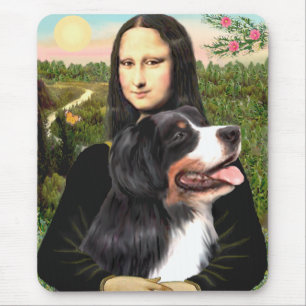 Berner Oberländer - Mona Lisa - Individualanfertig Mousepad