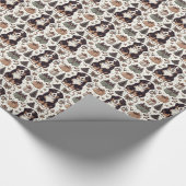 Berner Puppy Christmas Geschenkpapier (Ecke)