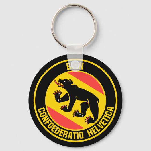 Berner RundEmblem Schlüsselanhänger (Vorderseite)
