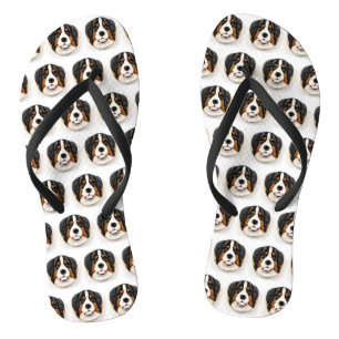 Berner Sennenhund 3D inspiriert Badesandalen