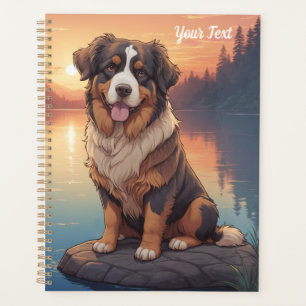 Berner Sennenhund am See Planer