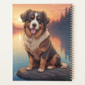 Berner Sennenhund am See Planer (Rückseite)