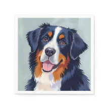 Berner Sennenhund | Aquarellmalerei