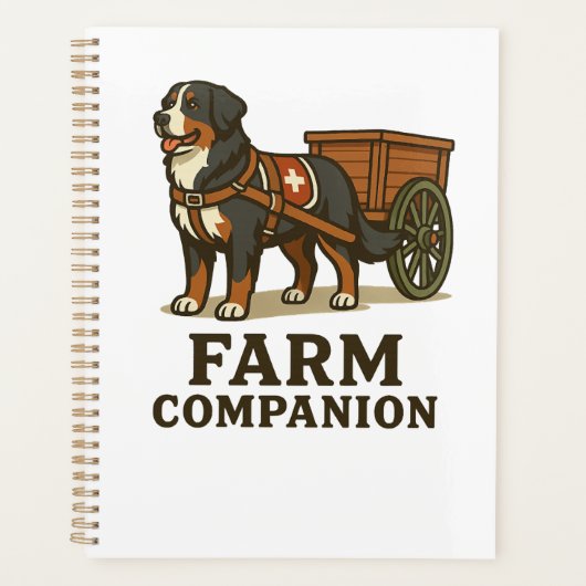 Berner Sennenhund arbeitender Hofbegleiter Planer (Vorderseite)