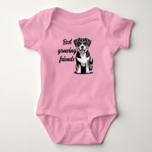 Berner Sennenhund Baby Strampler