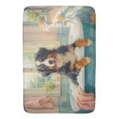 Berner Sennenhund Badezeit Gemütliche Badezimmerde Badematte (Vorderseite Vertikal)
