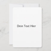 Berner Sennenhund Dankeskarte (Rückseite)