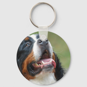 Berner Sennenhund Dog Keychain Schlüsselanhänger