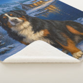 Berner Sennenhund Feiertag Sherpadecke (3/4)