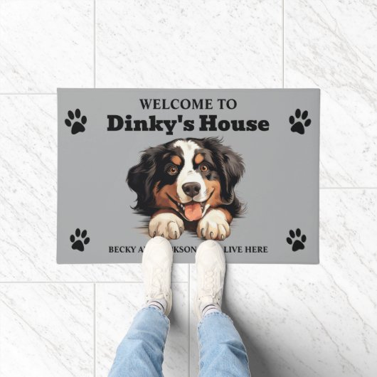 Berner Sennenhund Fußmatte (Indoor)