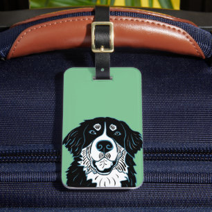 Berner Sennenhund Gepäckanhänger
