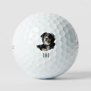 Berner Sennenhund Golfball