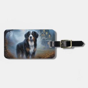 Berner Sennenhund Halloween Gruselig Gepäckanhänger