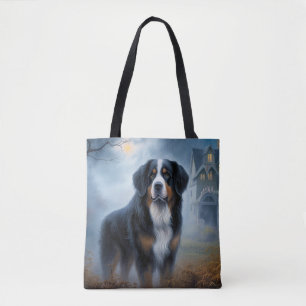 Berner Sennenhund Halloween Gruselig Tasche