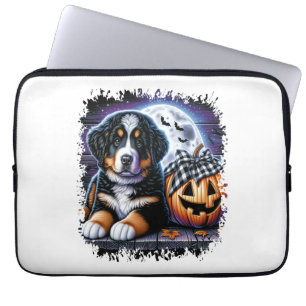 Berner Sennenhund Halloween Laptopschutzhülle