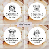 Berner Sennenhund Hochzeitsgeschenk Aufkleber