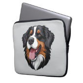 Berner Sennenhund Laptopschutzhülle (Vorderseite Links)