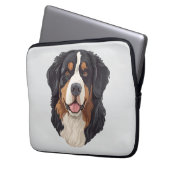 Berner Sennenhund Laptopschutzhülle (Vorderseite Links)