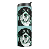 Berner Sennenhund Latte Tasse (Nach links gedreht)