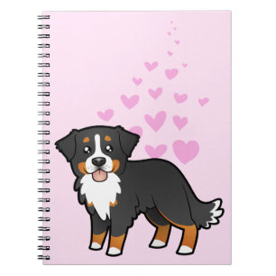Berner Sennenhund Liebe Notizblock