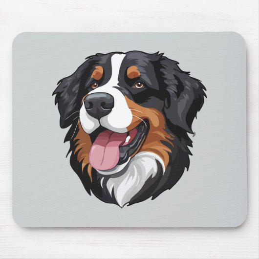 Berner Sennenhund Mousepad (Vorne)