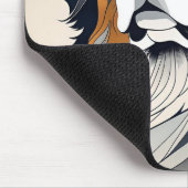 Berner Sennenhund Mousepad (Ecke)