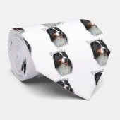Berner Sennenhund-Mutter 2 Krawatte (Gerollt)