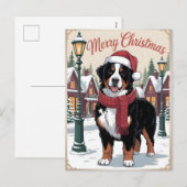 Berner Sennenhund personalisiertes Weihnachten  (Vorne/Hinten)