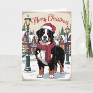 Berner Sennenhund personalisiertes Weihnachten