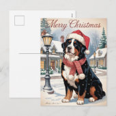 Berner Sennenhund personalisiertes Weihnachten (Vorne/Hinten)