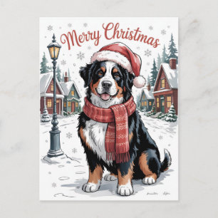 Berner Sennenhund personalisiertes Weihnachten