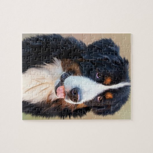 Berner Sennenhund Puzzle (Horizontal)