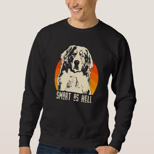 Berner Sennenhund Rasse  12 Sweatshirt (Vorderseite)