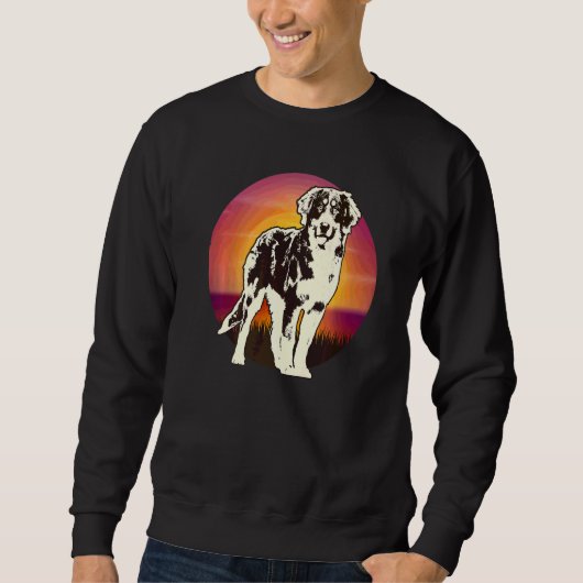 Berner Sennenhund Rasse  40 Sweatshirt (Vorderseite)