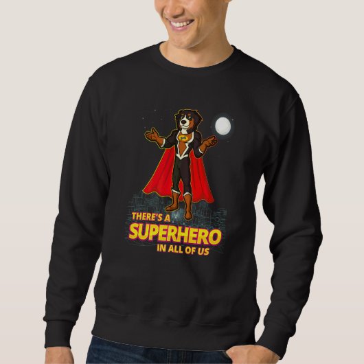 Berner Sennenhund Rasse  82 Sweatshirt (Vorderseite)