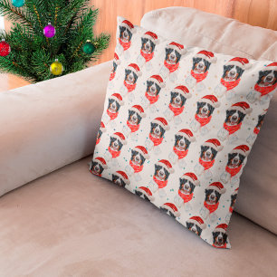 Berner Sennenhund-Rasse Weihnachten Kissen