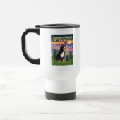 Berner Sennenhund Reisebecher (Links)