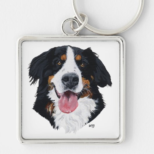 Berner Sennenhund Schlüsselanhänger (Vorne)