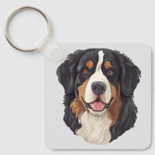 Berner Sennenhund Schlüsselanhänger
