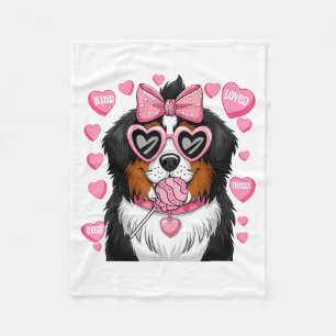 Berner Sennenhund-Schönheitsliebhaber Besitzer Fleecedecke