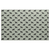 Berner Sennenhund Silhouetten Muster Stoff (Fat Quarter (45,7 x 55,9 cm))