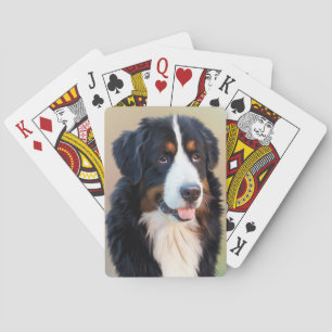 Berner Sennenhund Spielkarten