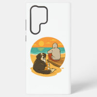 Berner Sennenhund Sunset Beach Begleiter