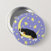 Berner Sennenhund-Twinkle-Button Button (Vorne & Hinten)