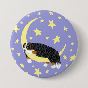 Berner Sennenhund-Twinkle-Button Button