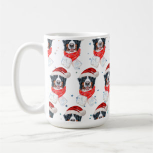 Berner Sennenhund Weihnachten Kaffeetasse