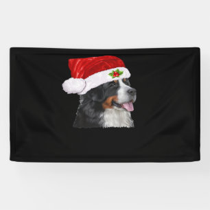 Berner Sennenhund Weihnachts-Shirt Hund Weihnachts Banner