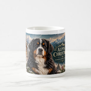 Berner Sennenhund Weihnachtsbecher Alpines Chris Kaffeetasse